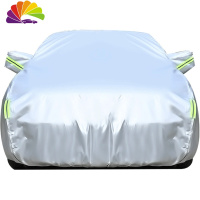 舒适主义丰田卡罗拉RAV4荣放专用汉兰达7座雷凌奕泽亚洲龙凯美瑞车衣车罩 [PEVA纳米涂银材质]