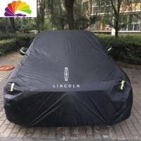 舒适主义林肯MKZ大陆MKX领航员MKT航海家MKC飞行家车衣汽车罩防晒防雨车套 沙丁阻燃[吸收紫外线]