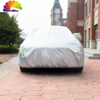 舒适主义雷克萨斯车衣es200rx300es300h/NXUXCT车罩专用冬季防雪保暖车套 银色涤纶牛津布-[普通反光条