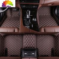 舒适主义全包围汽车脚垫专用于沃尔沃XC60 S90 s60 XC90 XC40 S80L 2020款 脚垫[单层-咖啡色
