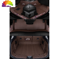 舒适主义长城魏派vv5脚垫vv6vv7全包围专用丝圈脚垫地毯360大包围汽车脚垫 [全车套装]咖色脚垫+全包尾箱垫