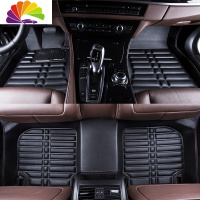 舒适主义全大包围皮革汽车脚垫专用长安cs15/cs35/cs75/cs55逸动致尚睿骋 黑色