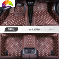 舒适主义专用于吉利博越pro帝豪gs gl缤瑞2020款x6远景x3全包围s1汽车脚垫 吉利专用[单层款--咖色]