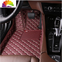 舒适主义大众途观L新帕萨特迈腾速腾高尔夫单片汽车主驾驶专用脚垫单个 主驾驶-单层[酒红色]