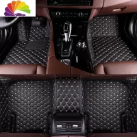 舒适主义雷诺 科雷傲 科雷嘉 讴歌CDX MDX RDX TLX-L 专用全包围汽车脚垫 脚垫[单层-黑金色]