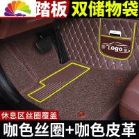舒适主义长安欧尚脚垫全包围x70a七座x7汽车a800专用a600科赛cos1大7车7 七座[双层*三排脚垫]咖啡丝圈·