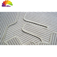 舒适主义天鹅绒脚垫各种汽车脚垫专车专用汽车地毯新老款汽车脚垫绒面亚麻 亚麻米7座(备注车型年份)