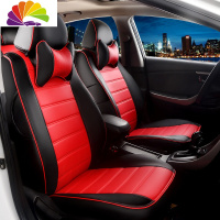 舒适主义东风风光580座套汽车专车专用四季通用七座2+3+2全包围PU皮坐垫套 都市黑红