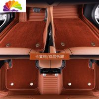 舒适主义全包围汽车脚垫专用于丰田卡罗拉凯美瑞汉兰达皇冠亚洲龙RAV4雷凌 卡宴棕色