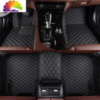 舒适主义雷克萨斯ES300hES200NX200UX260hES240CT200h全包围汽车专用脚垫 菱格单层黑色黑线