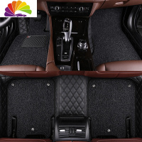 舒适主义雷克萨斯ES300hES200NX200UX260hES240CT200h全包围汽车专用脚垫 菱格双层黑色+黑色