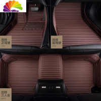 舒适主义长城魏派WEY VV7s vv5 VV6 P8领克01混动0203专用全包围汽车脚垫 超静音-咖色单层