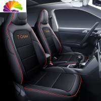 舒适主义大众tcross座套途铠专用全包座垫T-cross途凯四季通用汽车坐垫套 T-cross专用网格黑色红线标准版