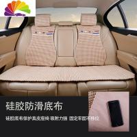 舒适主义汽车坐垫单片小蛮腰手编凉垫免捆绑夏季凉席车垫四季通用亚麻座垫 手工编织加厚冰丝更透气
