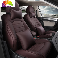 舒适主义大众高尔夫7座套高尔夫嘉旅汽车座套高尔夫6专用四季全包坐垫 全包豪华版[咖色]
