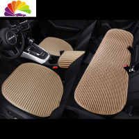 舒适主义荞麦壳汽车坐垫新速腾宝马5系X3奥迪A6LQ5皓影雅阁四季通用座垫夏 E15温馨米[无靠背四件套]