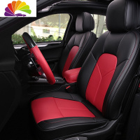 舒适主义保时捷卡宴坐垫 macan 帕拉梅拉718专用四季汽车座垫座套 [内红外黑太空皮]