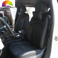 舒适主义保时捷卡宴坐垫 macan 帕拉梅拉718专用四季汽车座垫座套 [神秘黑小皮]