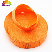 舒适主义高强涤纶织带刹车绳货车绑带绳打包带马扎绳捆绑带拖车绳子货车绳 5厘米宽涤纶橙色织带:100米