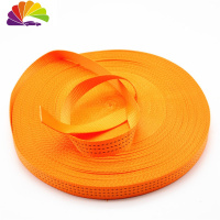 舒适主义高强涤纶织带刹车绳货车绑带绳打包带马扎绳捆绑带拖车绳子货车绳 3.8厘米宽涤纶橙色织带:100米