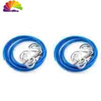 舒适主义强力汽车拖车绳加粗钢丝救援绳牵引绳自驾游应急自救绳4米5顿。