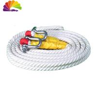 舒适主义车载汽车绳拖车带5顿10顿15顿牵引绳拉车绳越野车救援绳自驾装备 15顿9米+手提包+U钩+手套