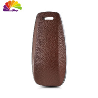 舒适主义奔驰钥匙包2019新A级c260le200lE级e300l汽车CLS皮glc套壳扣女 天然棕单壳汽车钥匙扣