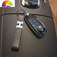 舒适主义奔驰钥匙包2019新A级c260le200lE级e300l汽车CLS皮glc套壳扣女 至尊黑H扣套装汽车钥匙扣