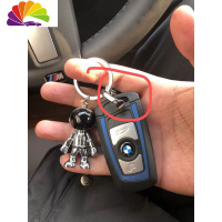 舒适主义免费刻字 agnes b太空人钥匙扣男 ab汽车韩国可爱挂件 情侣礼品 要D字扣请备注,无需购买D字扣汽车钥匙扣