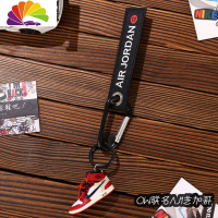 舒适主义创意aj钥匙扣篮球鞋立体鞋模包包挂件手工汽车钥匙链男女生日 芝加哥汽车钥匙扣