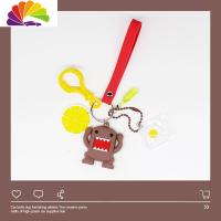 舒适主义ins钥匙扣书包挂件卡通公仔diy汽车钥匙链圈少女心书包挂饰 多魔君+蛋黄+灯泡扣汽车钥匙扣