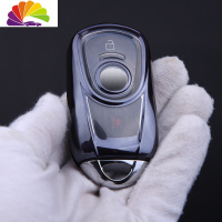 舒适主义适用于别克昂科威钥匙套新君越君威GL6/GL8汽车钥匙包壳扣18/19款 别克智能紫黑[壳]汽车钥匙扣