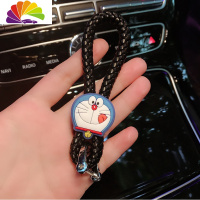 舒适主义卡通汽车钥匙挂绳黑色车用编织钥匙扣个性创意钥匙链小挂件女 胶片叮当蹄钥匙扣汽车钥匙扣