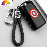 舒适主义马自达3昂克赛拉2020款钥匙套创意个性新次世代昂科塞拉车包扣壳 (壳+新挂绳扣)太空黑汽车钥匙扣