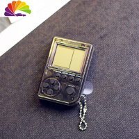 舒适主义创意游戏机好玩汽车钥匙扣 男女款个性钥匙链圈挂件 送礼潮款礼品 黑色游戏机挂件