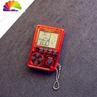 舒适主义创意游戏机好玩汽车钥匙扣 男女款个性钥匙链圈挂件 送礼潮款礼品 红色游戏机挂件