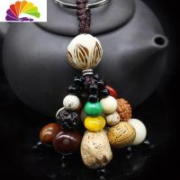 舒适主义汽车钥匙挂件饰品男生日菩提子包包创意钥匙扣情侣挂饰圈链 莲花款-菩提钥匙扣汽车钥匙扣