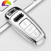 舒适主义19款奥迪钥匙套a6l a7 a8l钥匙包18款奥迪汽车钥匙保护套扣壳 汽车钥匙扣