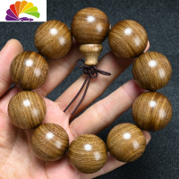 舒适主义正宗金丝檀大佛珠后视镜挂件 车档把饰品车内摆件汽车挂件手串 25mm×10颗