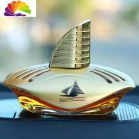 舒适主义汽车香水摆件香薰车载香水瓶座式汽车用品清新剂饰品古龙香吧香氛 帆船-古龙