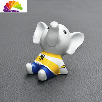 舒适主义车内饰品摆件车载可爱仪表台车饰品 汽车摆件 仰望天空创意摆件 单款大象班长