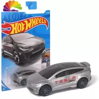 舒适主义合金车模Model S/X/3/Roadster全套12款汽车摆件模型 ModelX迷你车模-银色