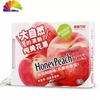 舒适主义大自然花果香汽车香膏车载固体香水座式摆件车内除味香盒 花果香-柠檬香型车用香水