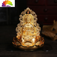 舒适主义关羽汽车中控台摆件关公车内装饰品武财神关二爷车上车载武神战神 单面佛