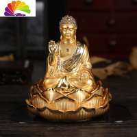 舒适主义关羽汽车中控台摆件关公车内装饰品武财神关二爷车上车载武神战神 双面观音