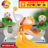 舒适主义汽车用品大全创意多功能改装车内饰装饰摆件车上车里的香水座 升级加大款[莲花如意白色]桂花买一送八车用香水