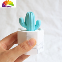 舒适主义小清新ins风气球汽车载摆件仙人掌装饰品香水香薰女生漂亮车内饰 单独仙人掌香薰摆件