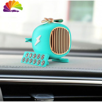 舒适主义海贼王车载摆件动漫汽车手办香水车内装饰品创意模型公仔生日 湖蓝色直升机(香薰+停车牌)可放出风口