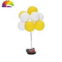 舒适主义网红鸭植绒公仔汽车用品摆件玻尿酸鸭创意卡通车内装饰车载车饰品 告白气球摆件4白4黄