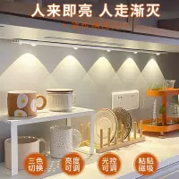 如华福禄智能无线充电人体感应灯过道免布线衣鞋柜橱柜酒柜 灯带条自粘